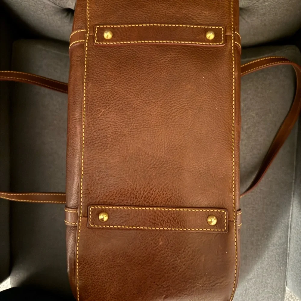 Dooney & Bourke Florentine Chestnut Smith Bag - Picture 4 of 10